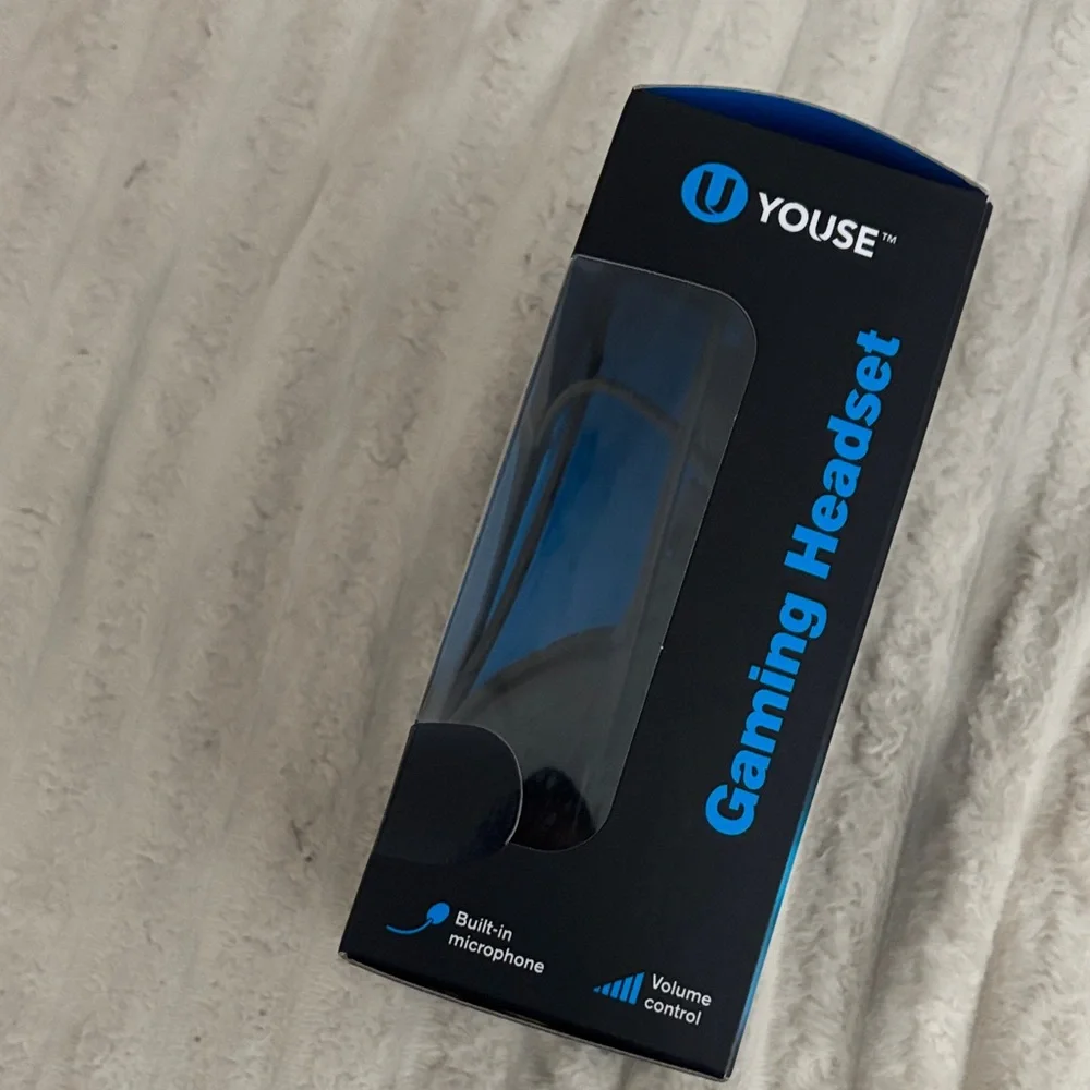 U Youse Gaming Headset for Xbox One, PS4 and PC - Black
